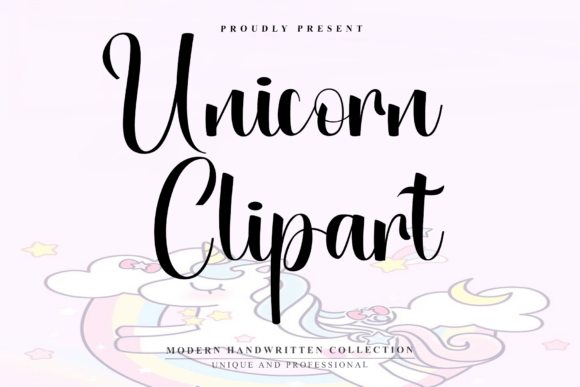 A Typography Review of the Unicorn Clipart Font
