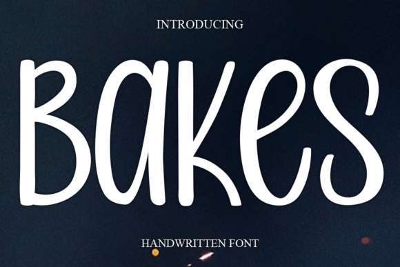 Bakes: A Cursive Font Built for Joyful Branding