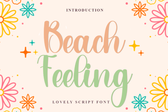 Beach Feeling: A Playful Script Font for Your Digital Brand