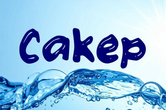 Cakep: A Fluid Display Font for Editorial Brilliance