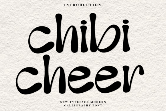 Chibi Cheer: A Lively Script for Playful Branding