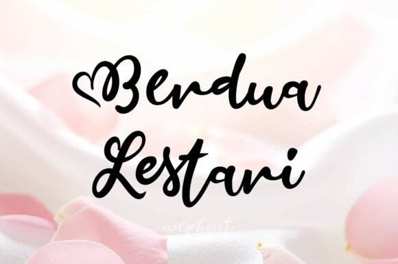 Crafting with Elegance: Introducing the Bendua Lestari Font