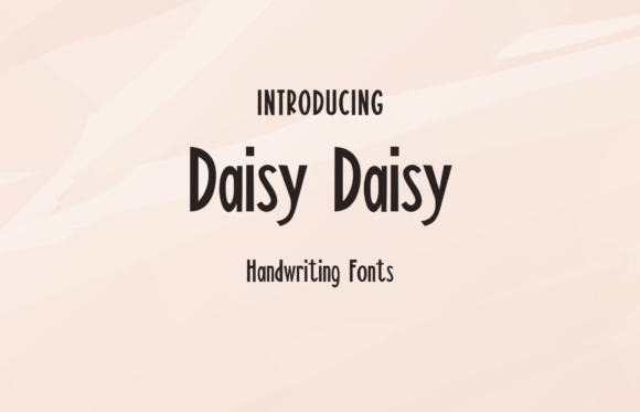 Daisy Daisy Font: A Friendly Typeface for Web Design