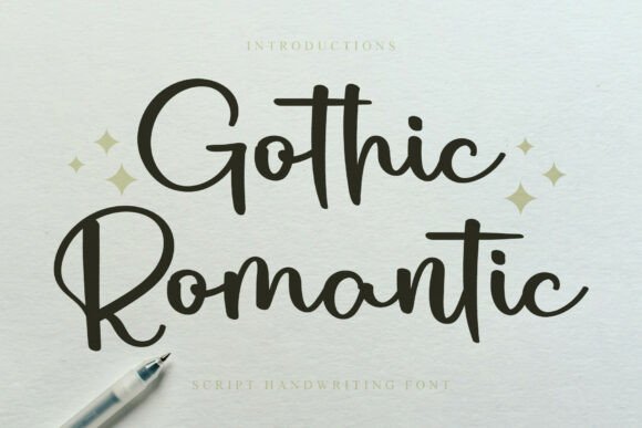 Gothic Romantic: A Font for Building a Beautifully Consistent Brand