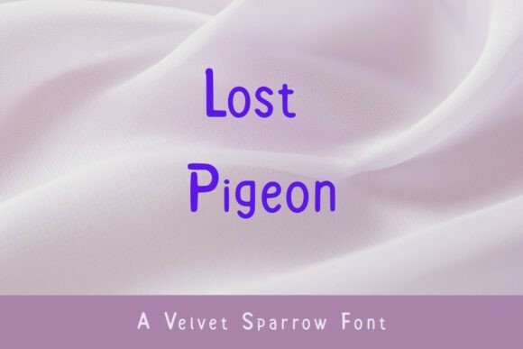 Lost Pigeon: A Web Designer’s Take on a Charming Typeface