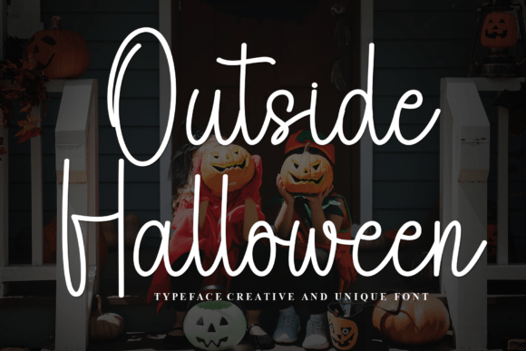 Outside Halloween: A Font for the Maker's Seasonal Magic