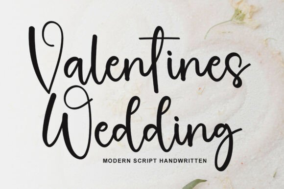 Testing Valentines Wedding: A Script Font for Digital Elegance
