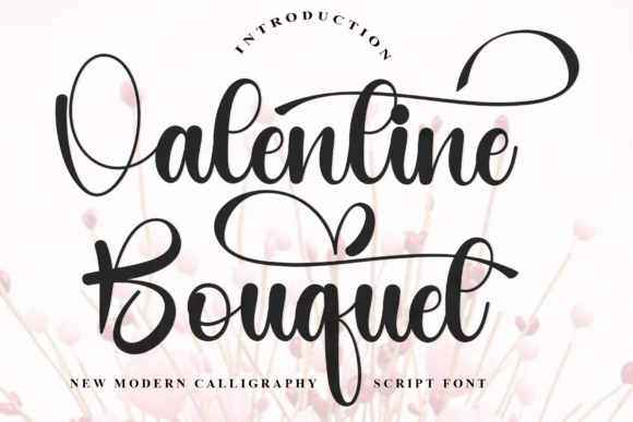 Valentine Bouquet: A Friendly Script Font for Online Branding