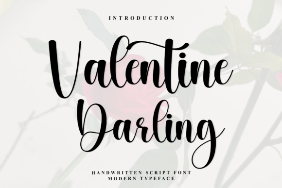 Valentine Darling: A Script Font for Editorial Personality