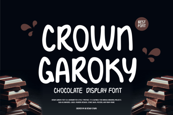 Why Crown Garoky Might Be Your New Favorite Handwritten Script Font