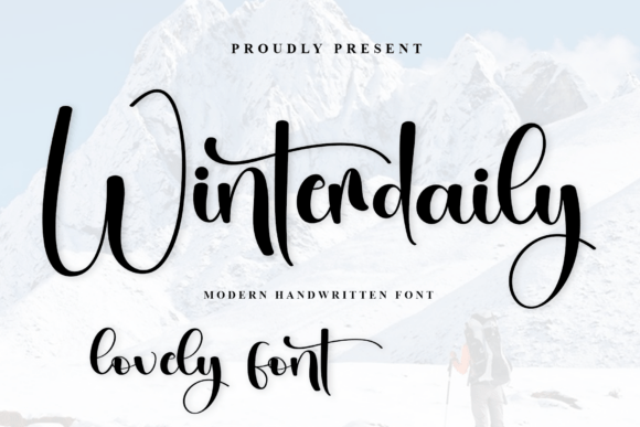 Winterdaily: A Casual Font That Builds Warm Brands